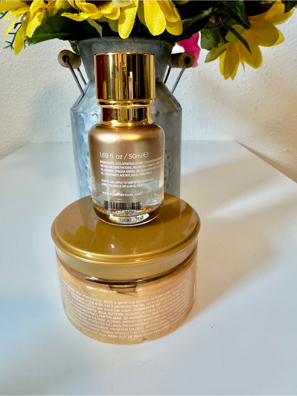SOLEIL Professional Moroccan & 24K Hair Care Set - Picture 9 of 9